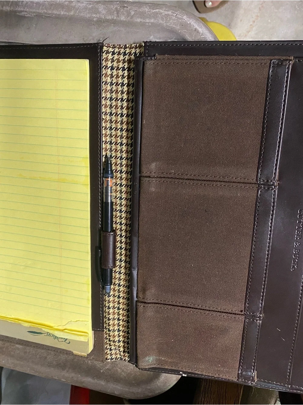 Brown Leather Briefcase - Classic Professional Carry